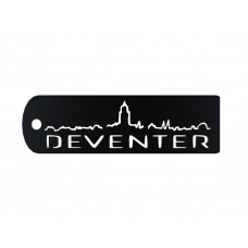 Sleutelhanger Deventer Skyline 1. 3D Printed. 